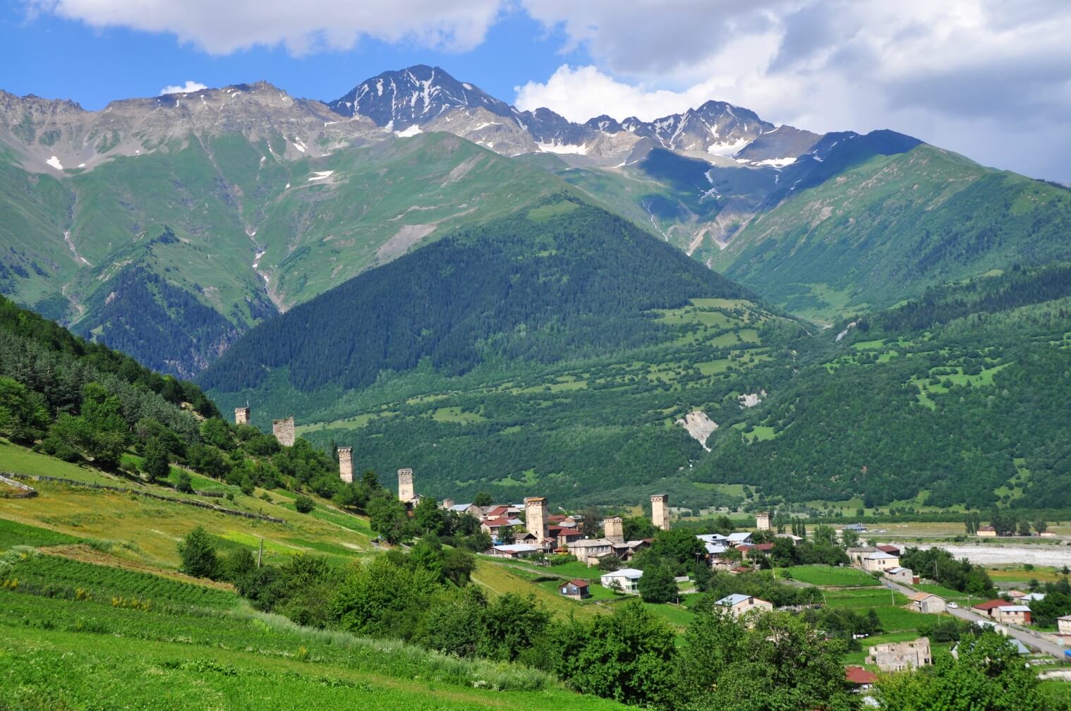 Desať najkrajších miest Kaukazu