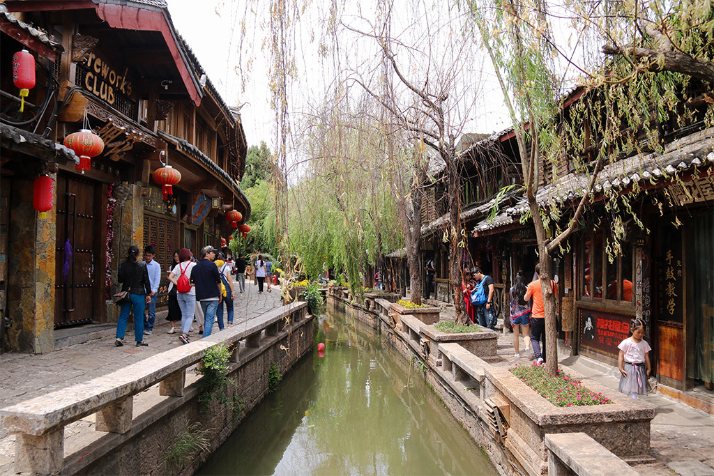Najkrajšie stredoveké čínske mesto Lijiang