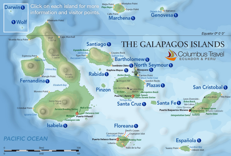 Galapágy - cestovateľské rady, tipy a itinerár