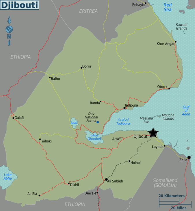 Džibutsko - cestovateľské rady, tipy a itinerár