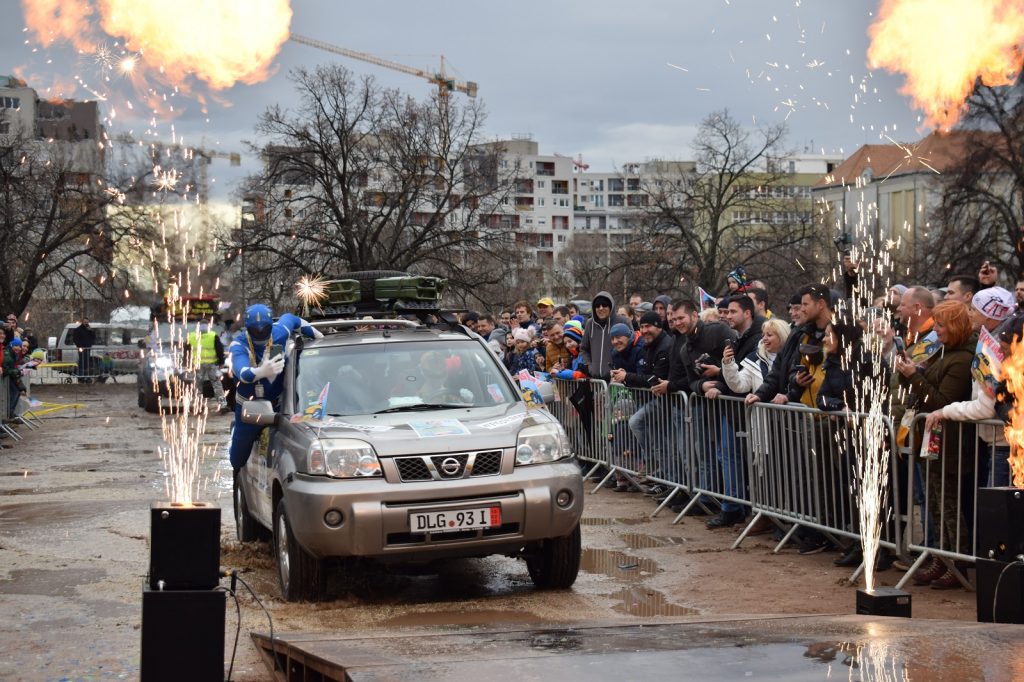 1.diel: Rally Budapešť - Sierra Leone