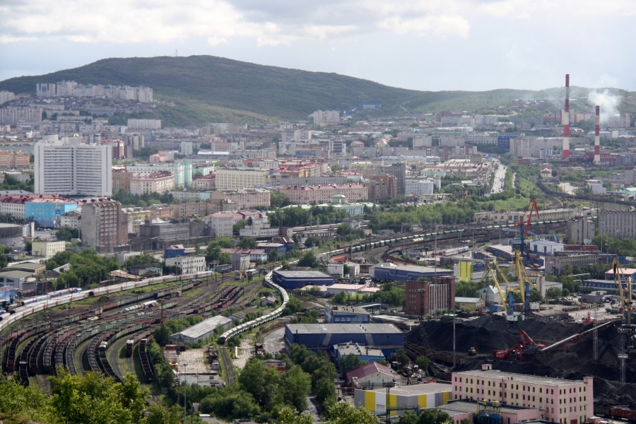 Murmansk - najväčšie ruské mesto za polárnym kruhom 