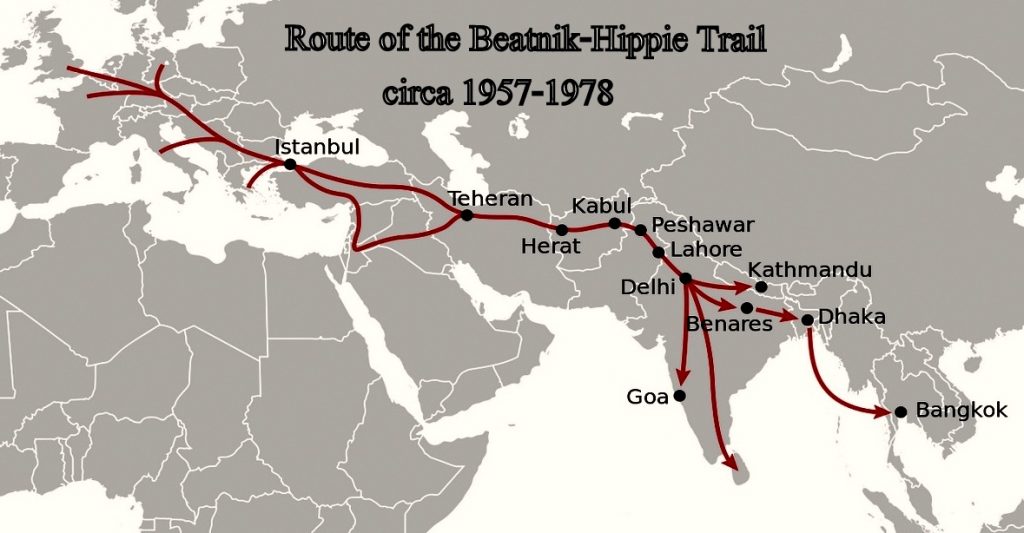 Hippie trail alebo začiatok nezávislého cestovania