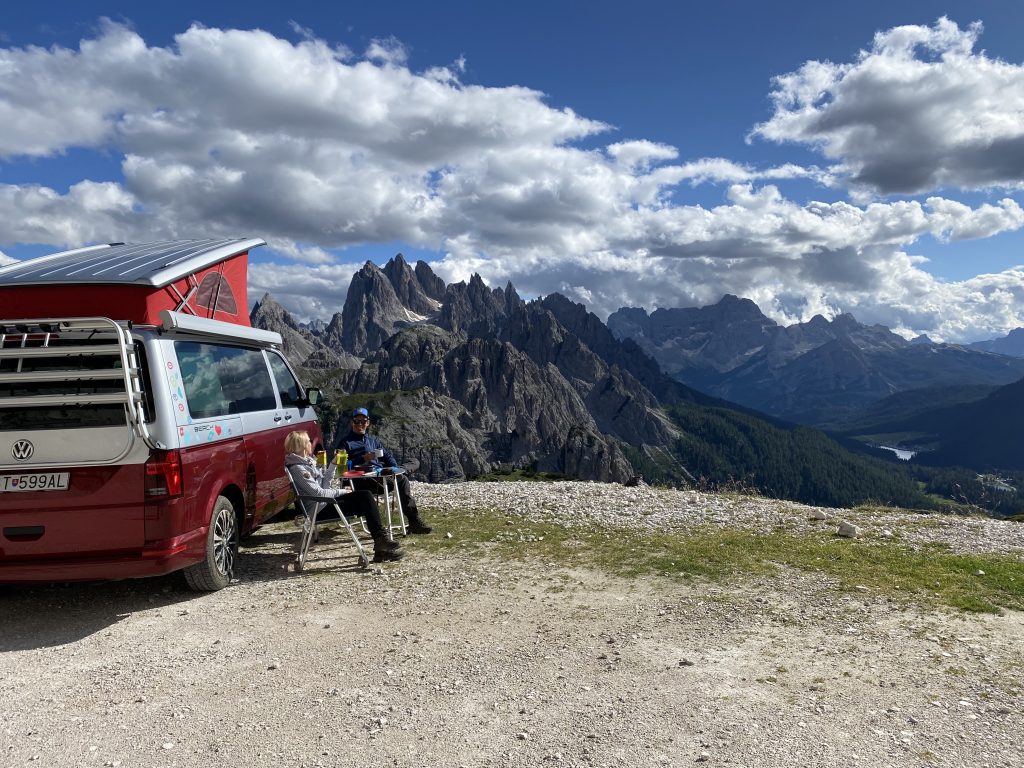 Parchegio Tre Cime, Dolomity