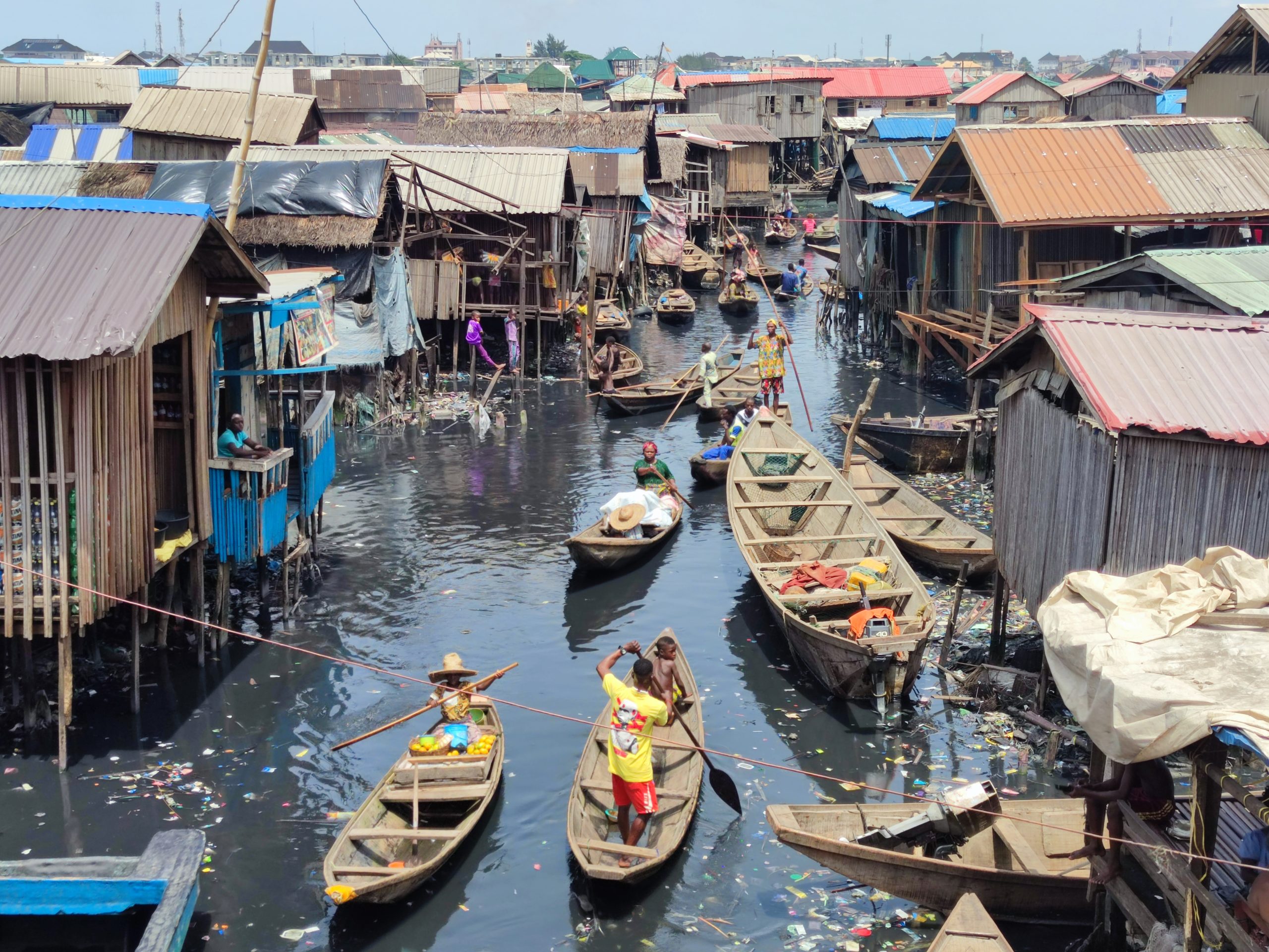 Lagos – Najväčší plávajúci slum na svete